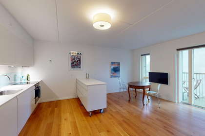 73 m² moderne lejlighed med altan i Nordhavn – billede 3
