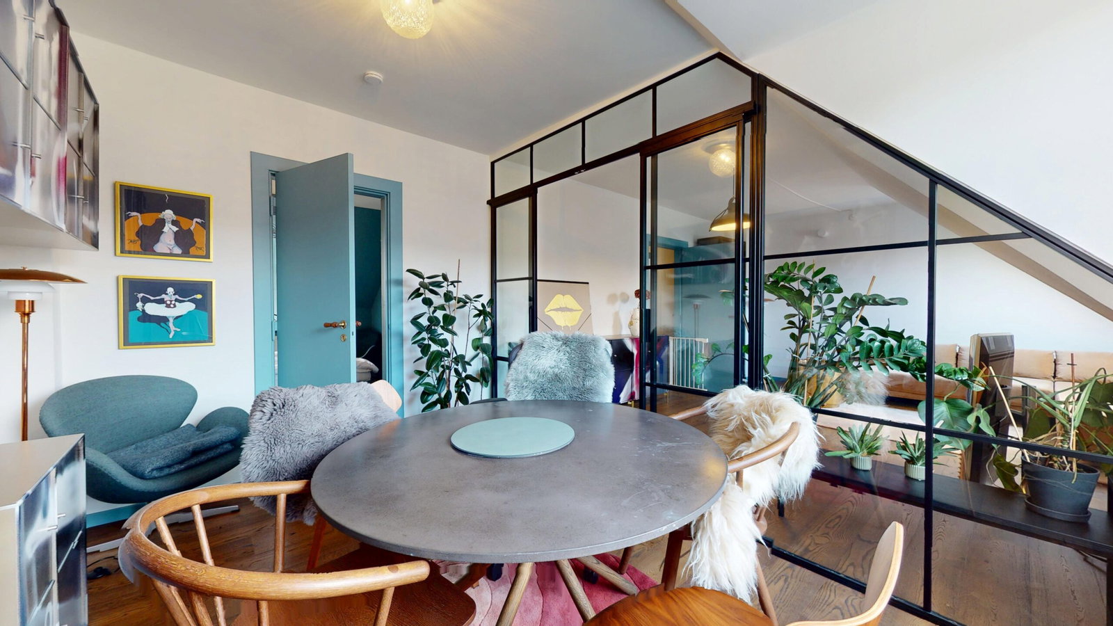 Lys 81 m² lejlighed med altan på Frederiksberg – billede 6