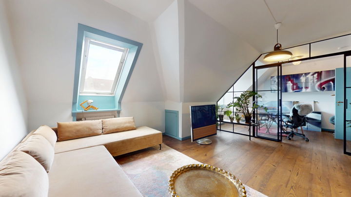 Lys 81 m² lejlighed med altan på Frederiksberg – billede 1