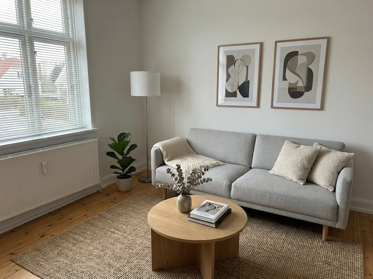 Bright 2-room apartment just outside the ramparts - 67 m² in a classic building. Rent includes water. – photo 2