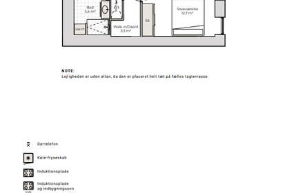 2-room apartment of 73 m² for rent in Nørresundby – Stigsborg Bakke, 4th floor – photo 13