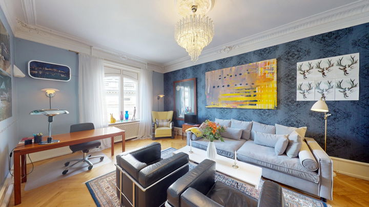 Møbleret herskabslejlighed i Frederiksstaden, 151 m² – billede 1