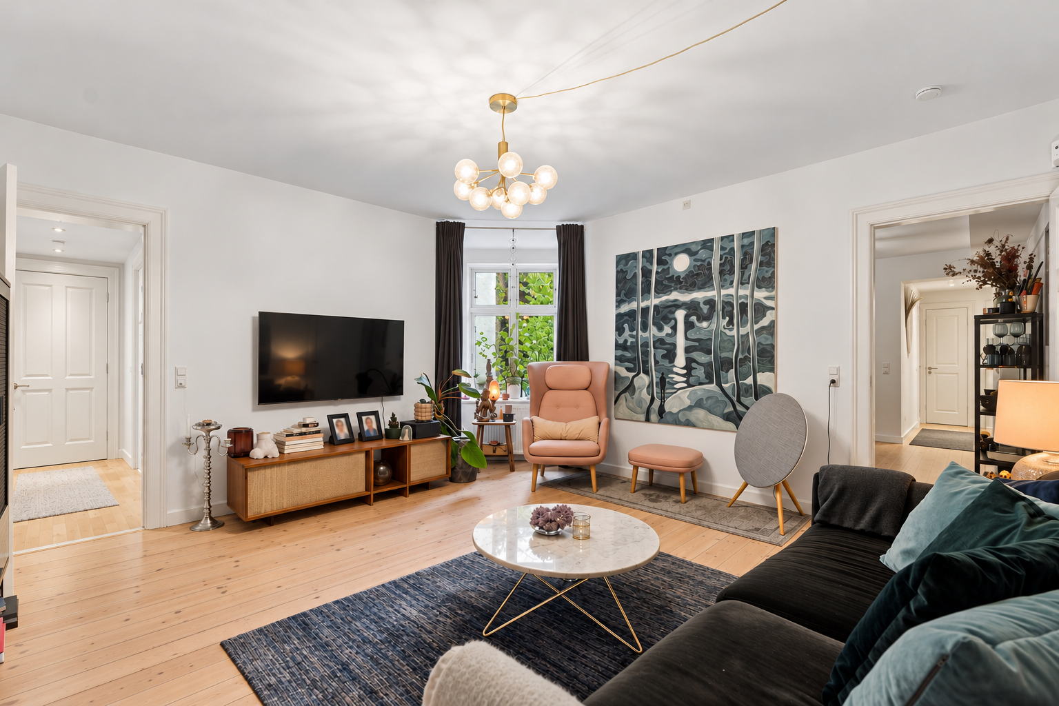 Rummelig lejlighed med adgang til grøn gårdhave midt i København – billede 6