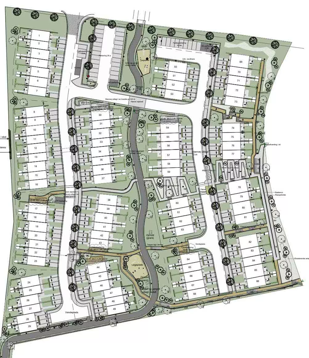4-værelses rækkehus på 103 m² til leje i Trige – Byhøjbakken – billede 16