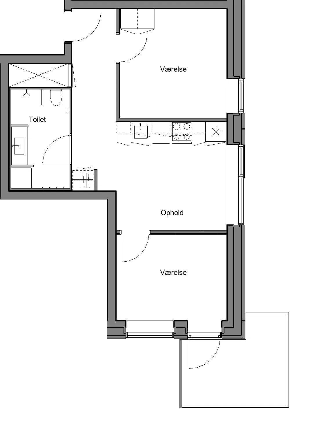 3-værelses lejlighed på 60 m² til leje i Aarhus N – Møllevangs Allé, 10. sal – billede 12