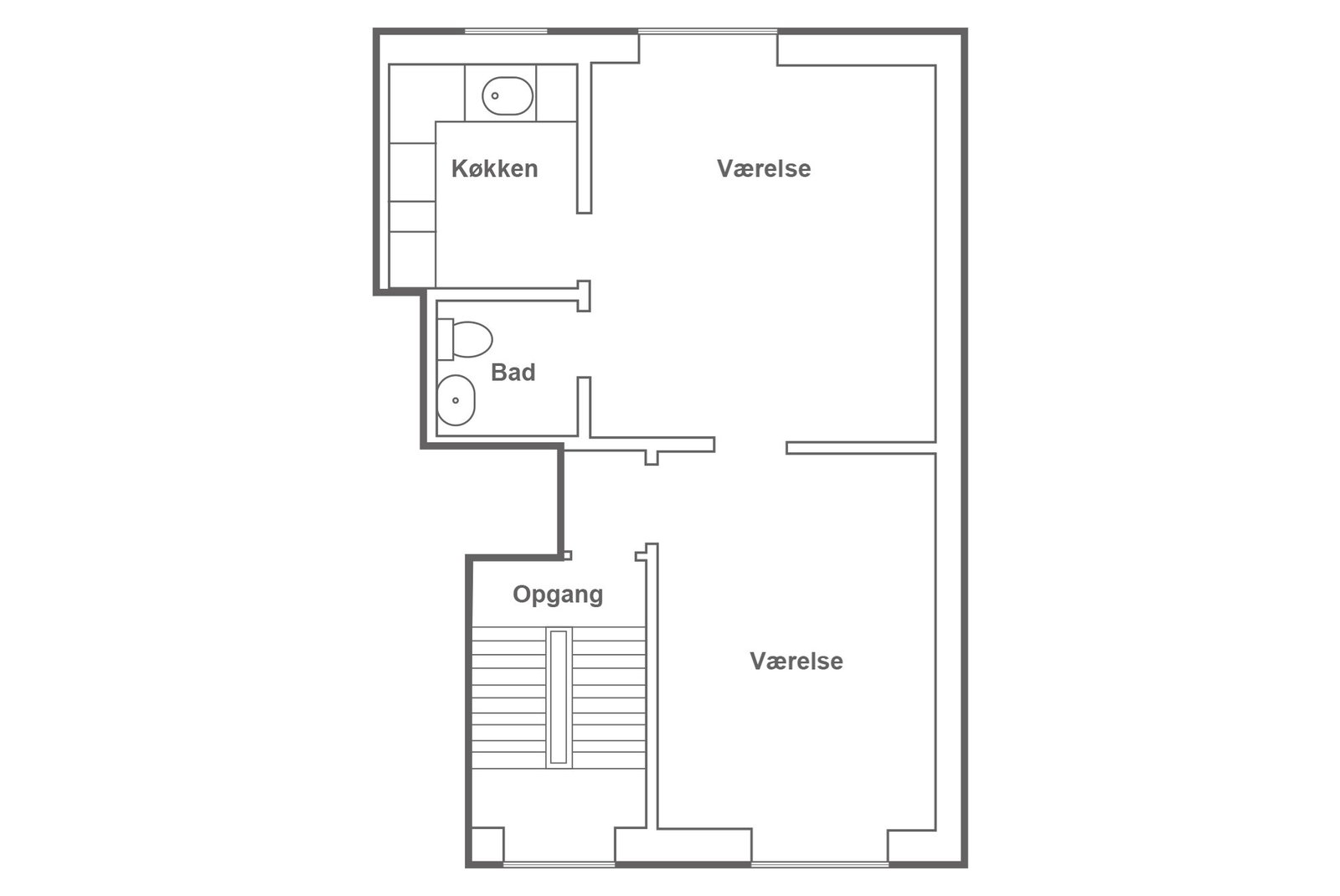 2-værelses lejlighed på 50 m² til leje i Aarhus C – Lundingsgade, 3. sal – billede 14