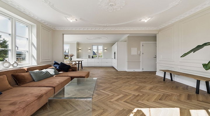 Totalrenoveret villalejlighed i stueetagen ved Frederiksberg – billede 2