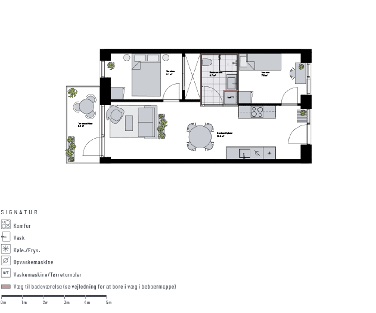 Modern 3-room apartment (63 m²) in Skejbyen – photo 11