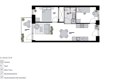 Modern 3-room apartment (63 m²) in Skejbyen – photo 11