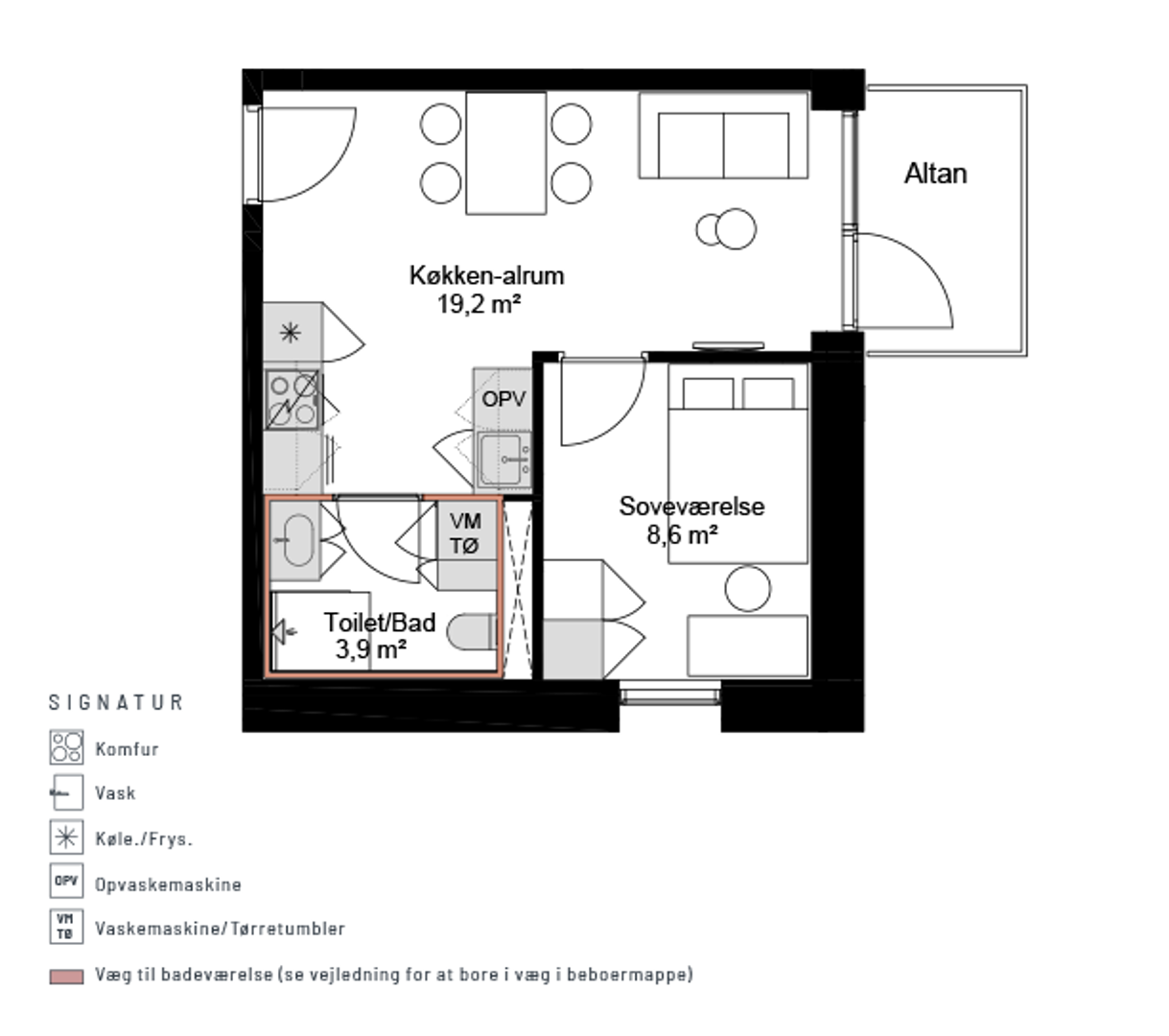 New 2-room apartment in Skejbyen – photo 11
