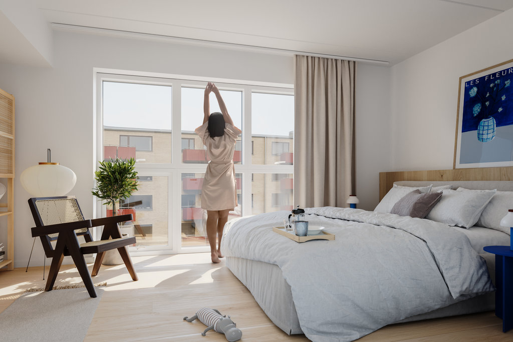 Newly built apartment with high ceilings and balcony in Copenhagen NV – photo 5
