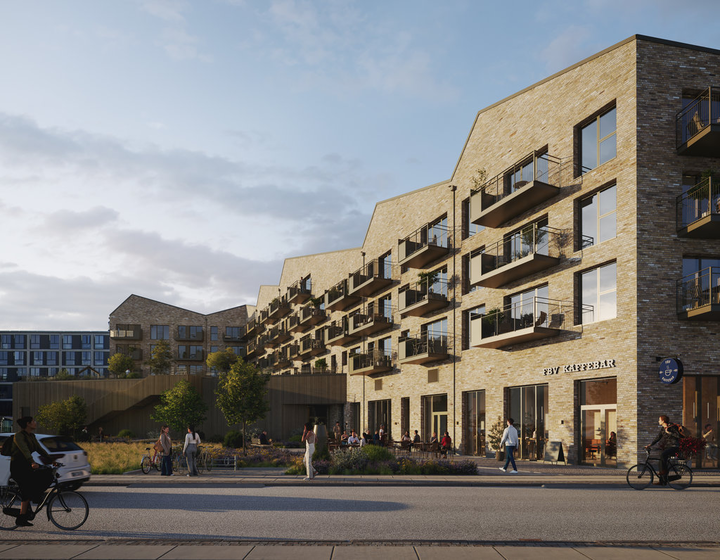 Newly built apartment with high ceilings and balcony in Copenhagen NV – photo 1