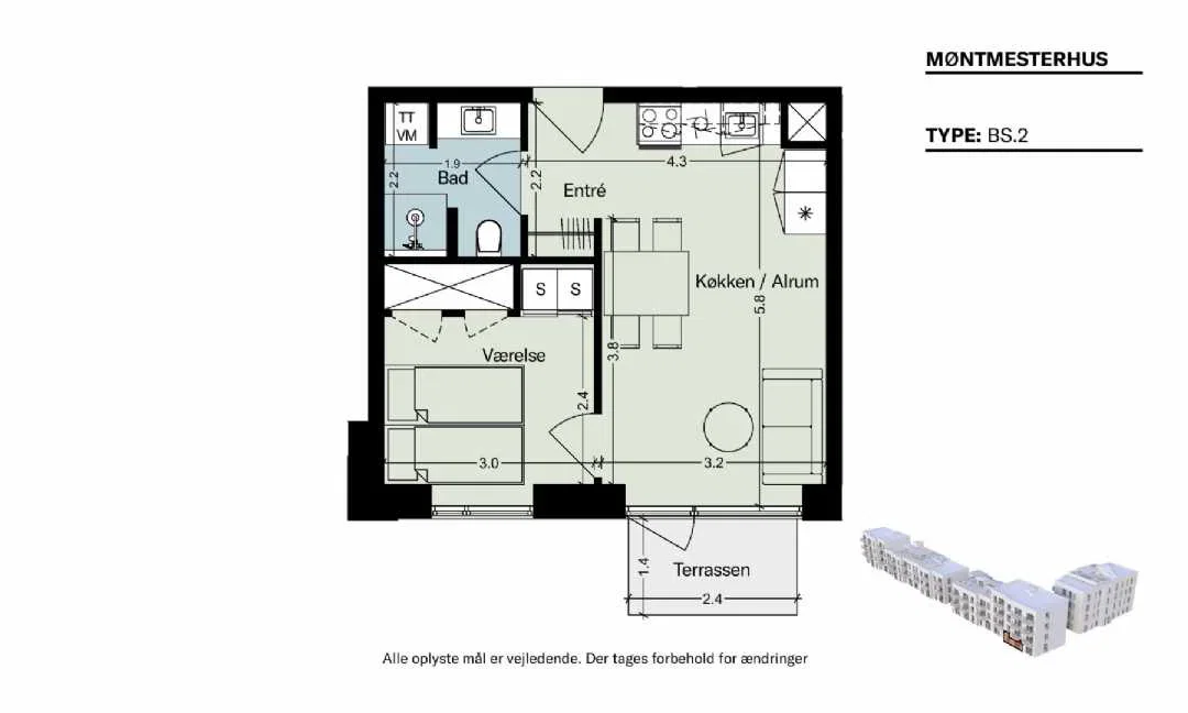 Møntmesterhus – boliger med fokus på kvalitet og fælles tagterrasser – billede 10